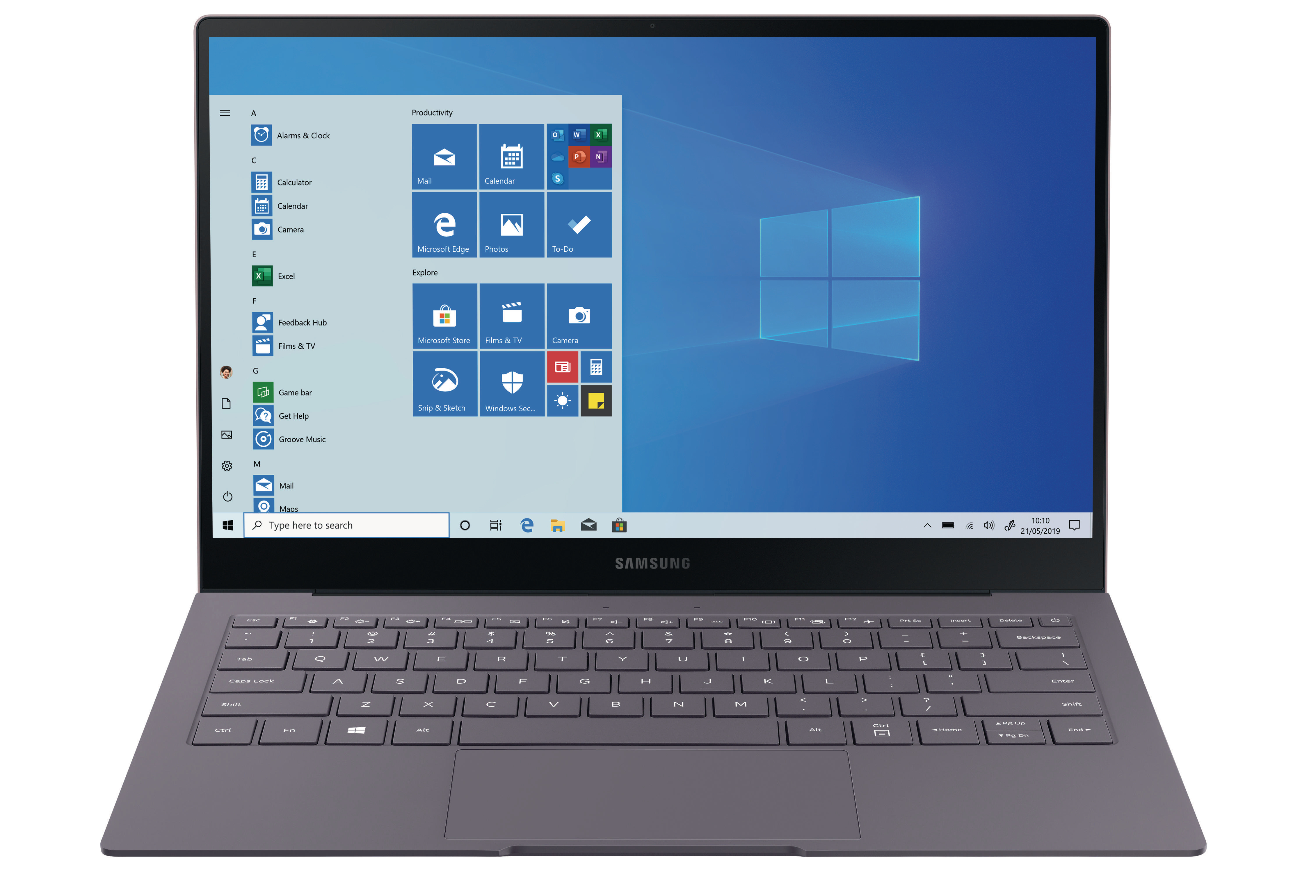 SAMSUNG Galaxy Book S - 13,3 Zoll - Intel® Core™ i5 i5-L16G7 - 8 GB - 256 GB - Intel® UHD Graphics - Windows 10 Home (64 Bit)