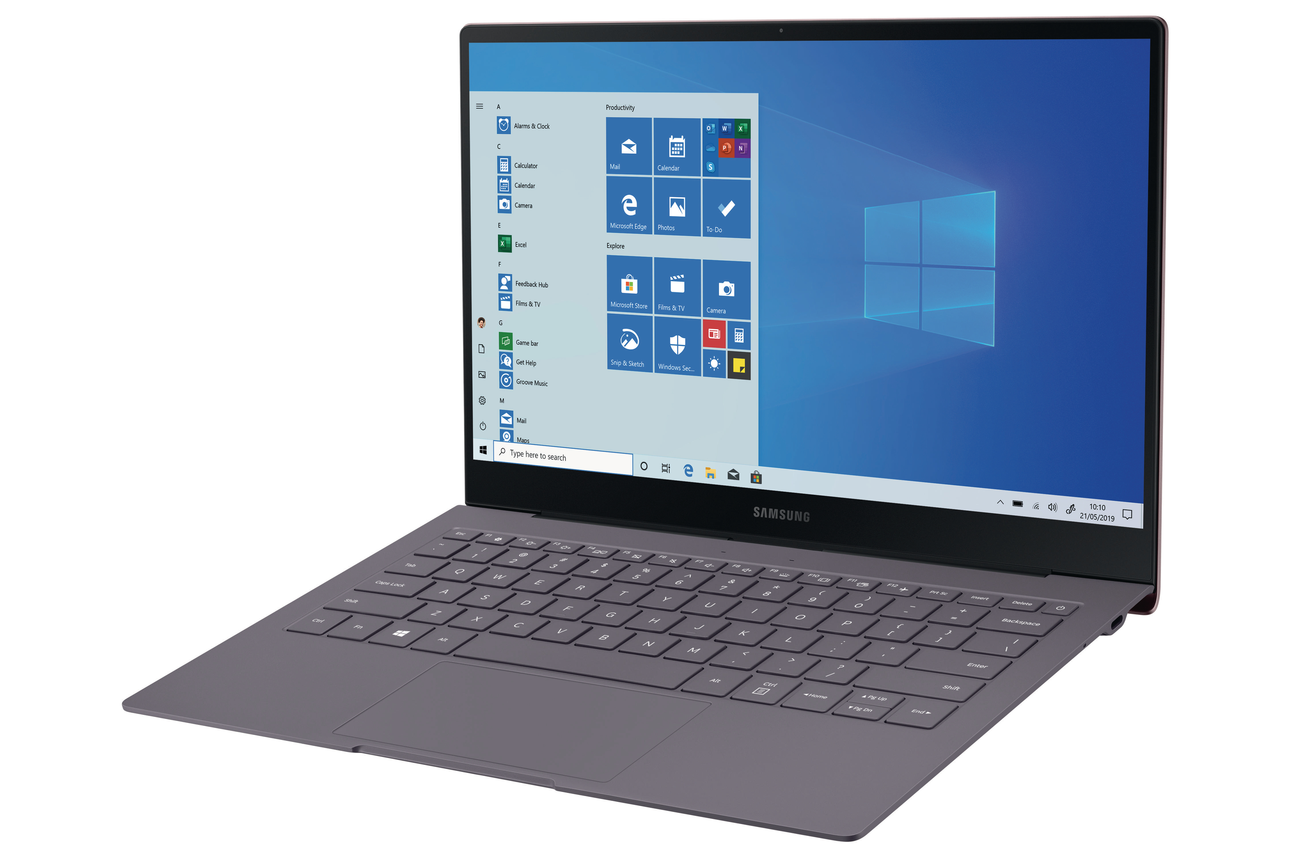 SAMSUNG Galaxy Book S - 13,3 Zoll - Intel® Core™ i5 i5-L16G7 - 8 GB - 256 GB - Intel® UHD Graphics - Windows 10 Home (64 Bit)