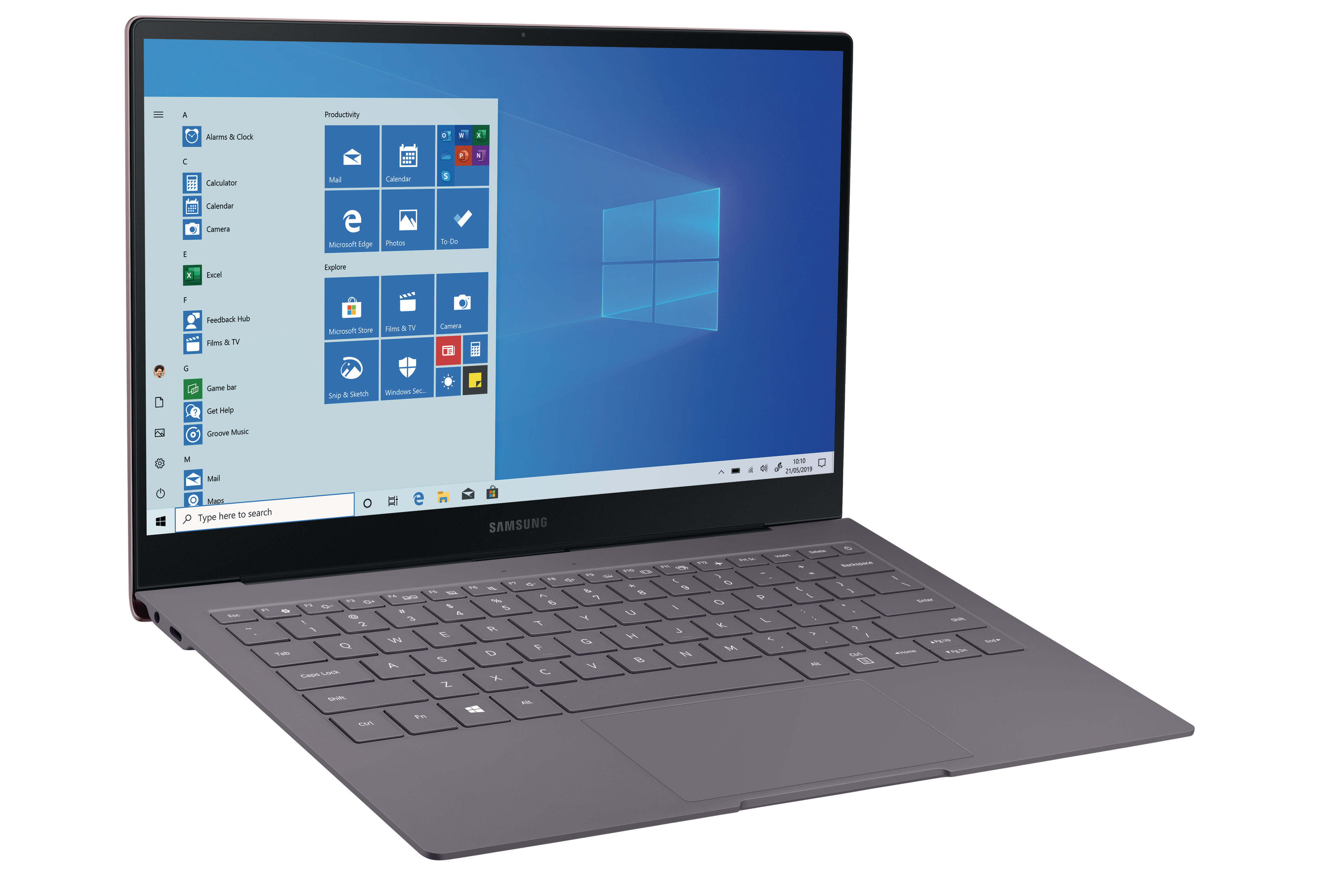 SAMSUNG Galaxy Book S - 13,3 Zoll - Intel® Core™ i5 i5-L16G7 - 8 GB - 256 GB - Intel® UHD Graphics - Windows 10 Home (64 Bit)