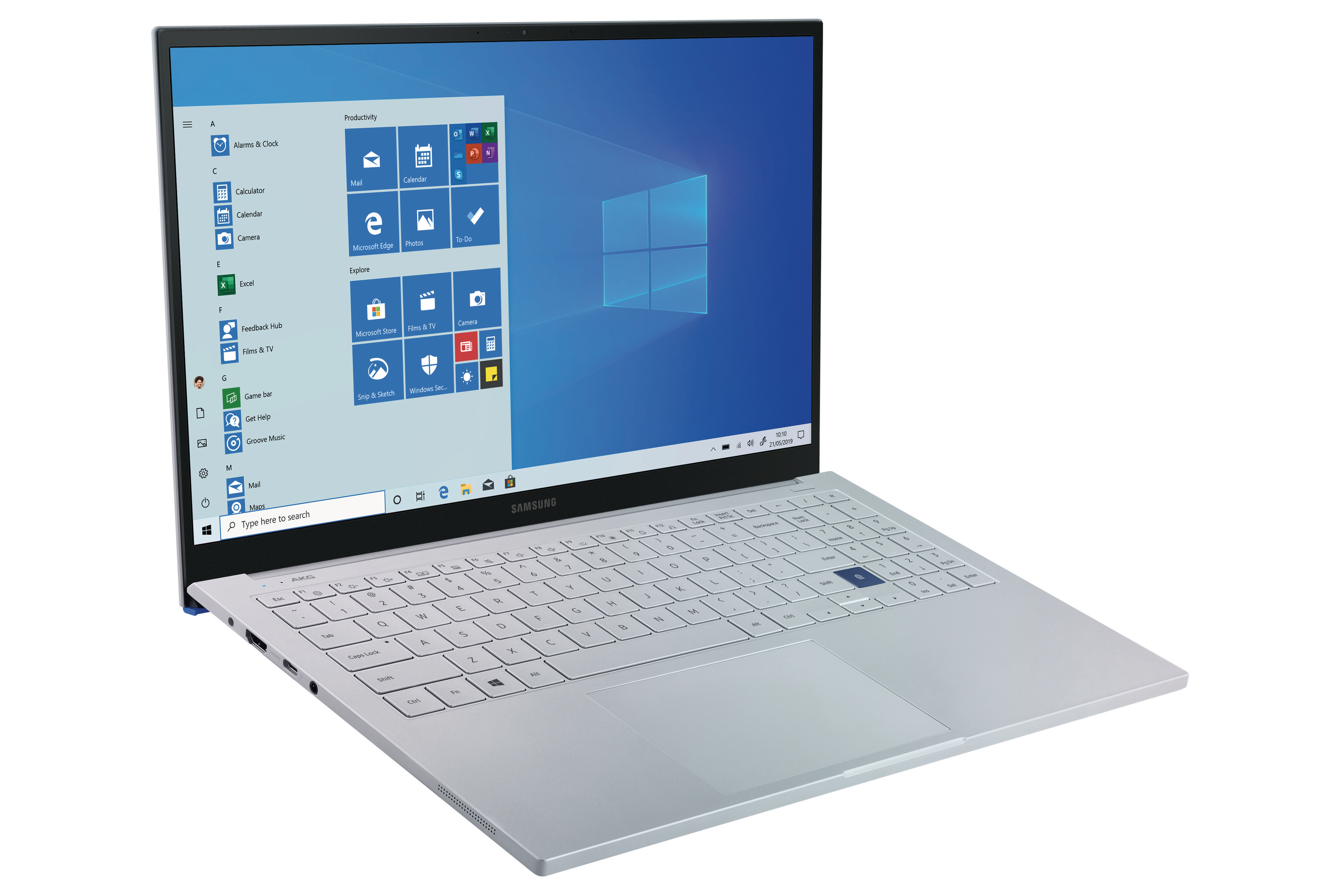 SAMSUNG Galaxy Book Ion - 15,6 Zoll - Intel® Core™ i5 i5-10210U - 8 GB - 256 GB - Intel® UHD Graphics - Windows 10 Home (32 bit)