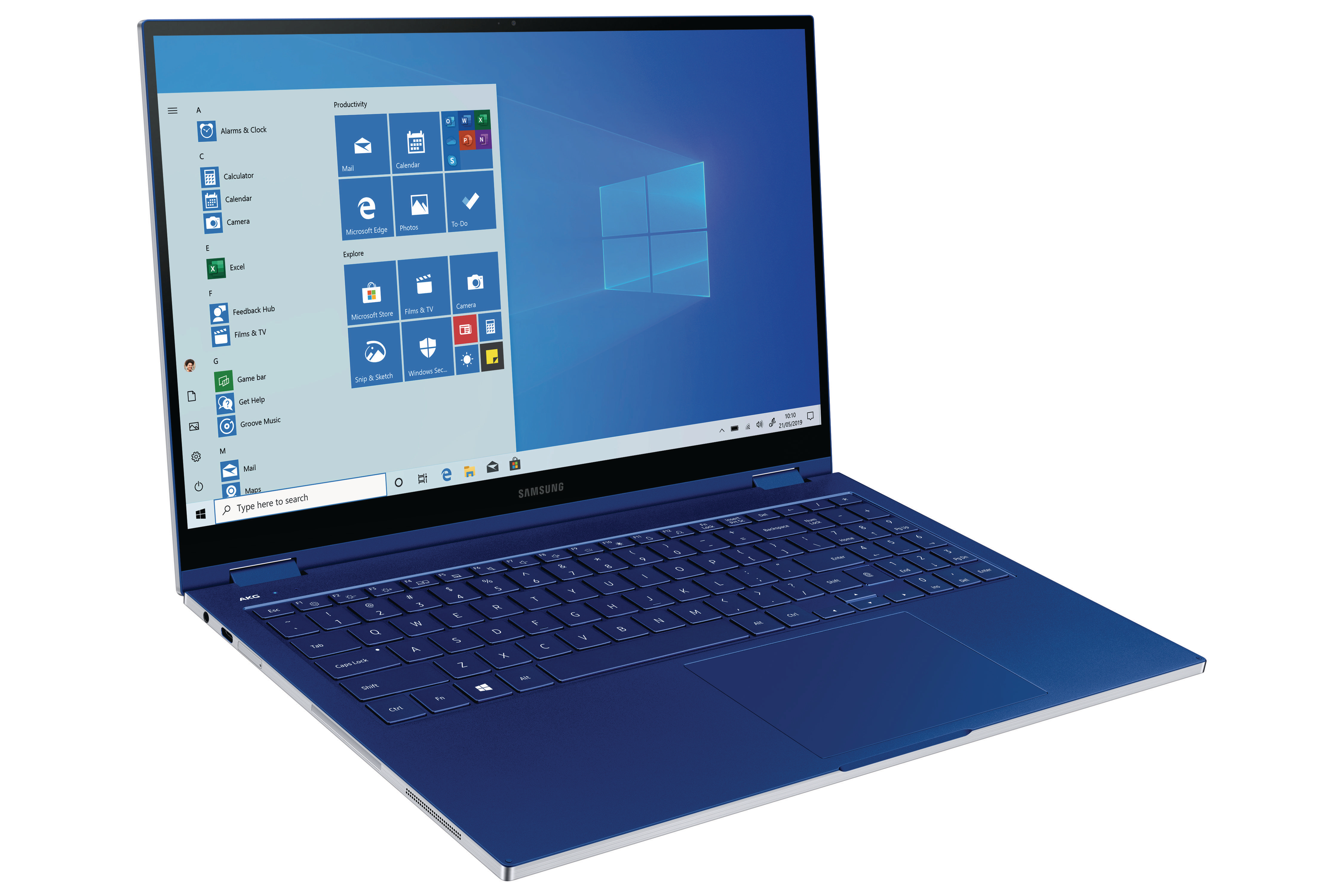 SAMSUNG Galaxy Book Flex - 13,3 Zoll - Intel® Core™ i5 i5-1035G4 - 8 GB - 256 GB - Intel® Iris® Plus Graphics - Windows 10 Home (64 Bit)
