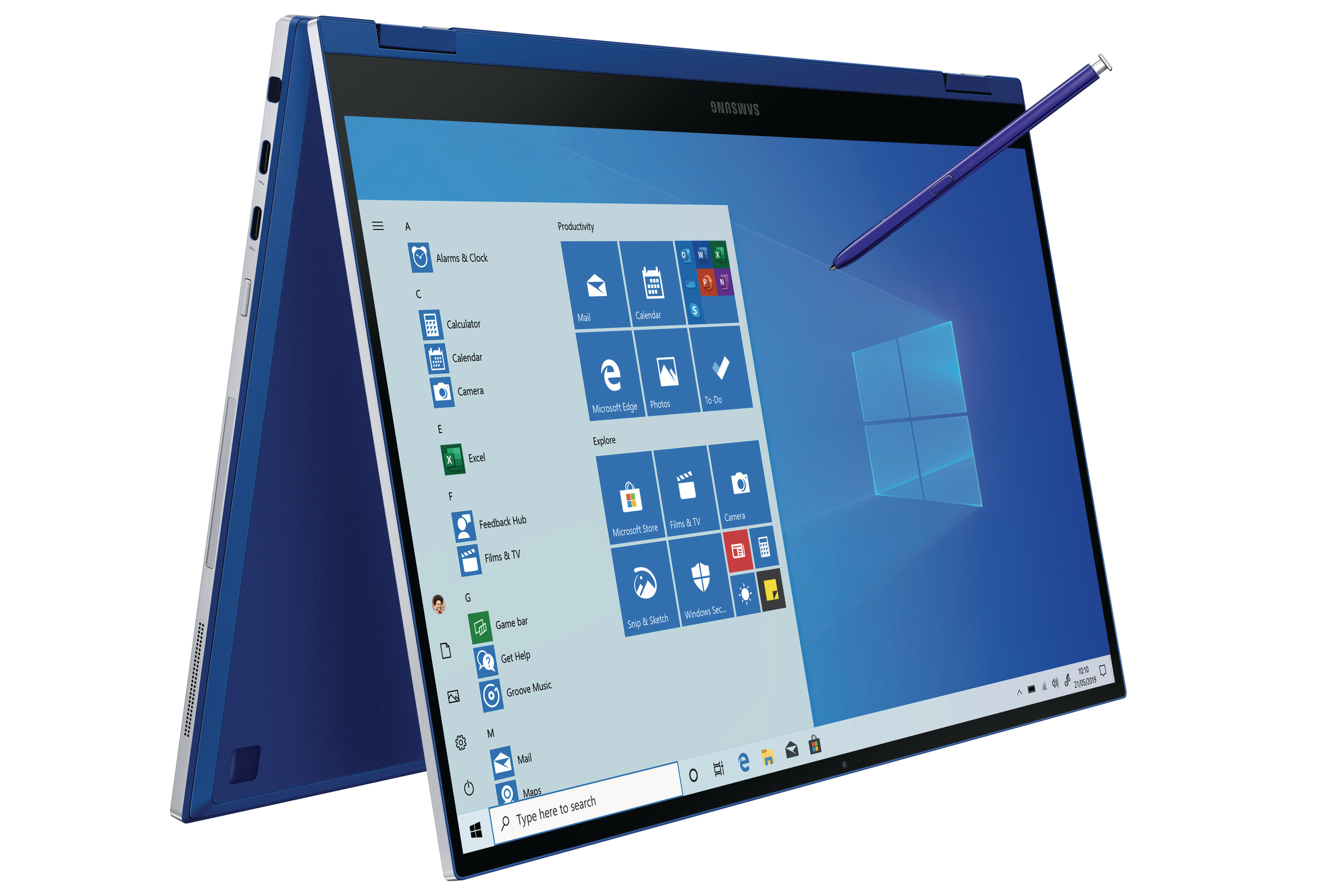 SAMSUNG Galaxy Book Flex - 13,3 Zoll - Intel® Core™ i5 i5-1035G4 - 8 GB - 256 GB - Intel® Iris® Plus Graphics - Windows 10 Home (64 Bit)