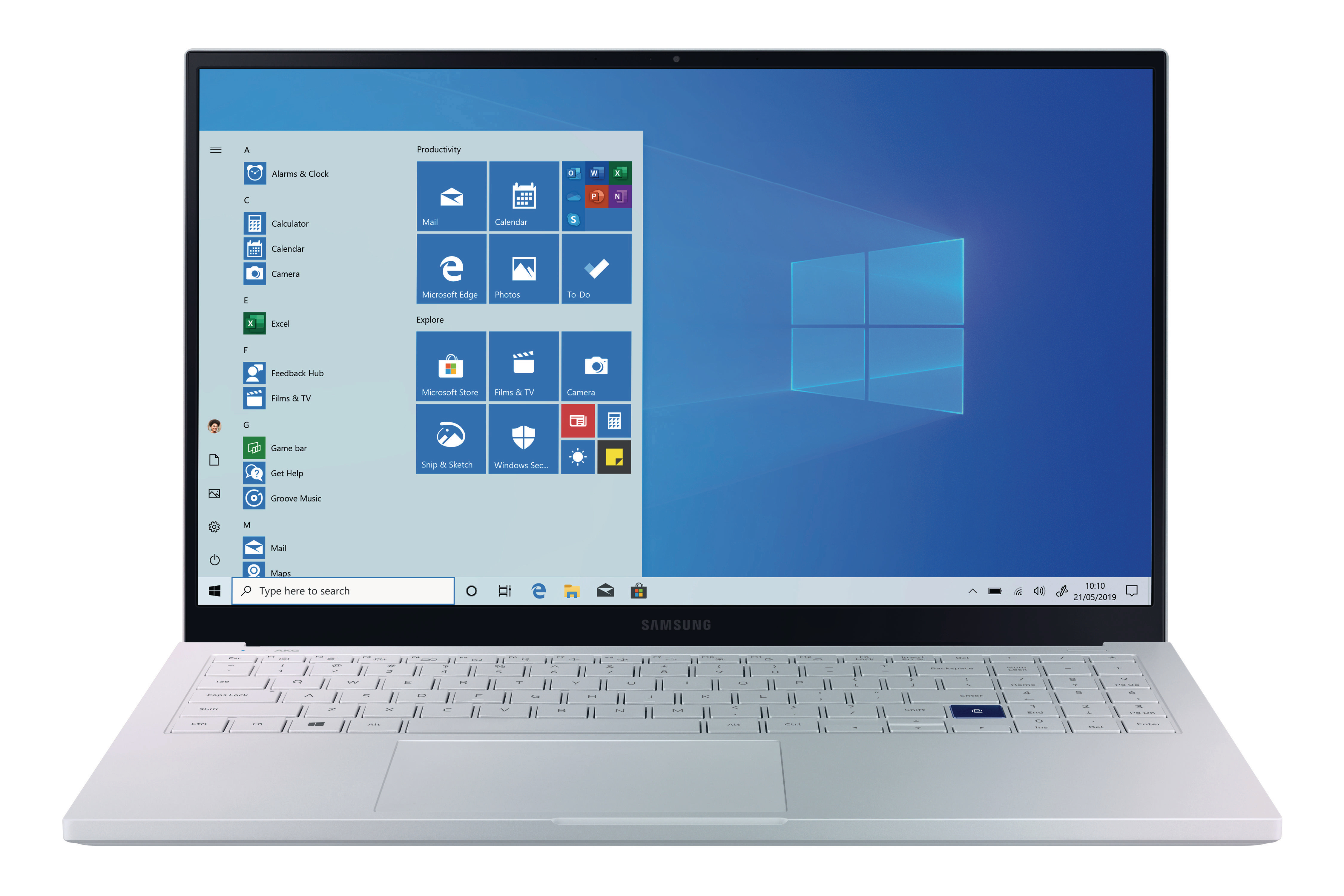 SAMSUNG Galaxy Book Ion - 15,6 Zoll - Intel® Core™ i5 i5-10210U - 8 GB - 256 GB - Intel® UHD Graphics - Windows 10 Home (32 bit)