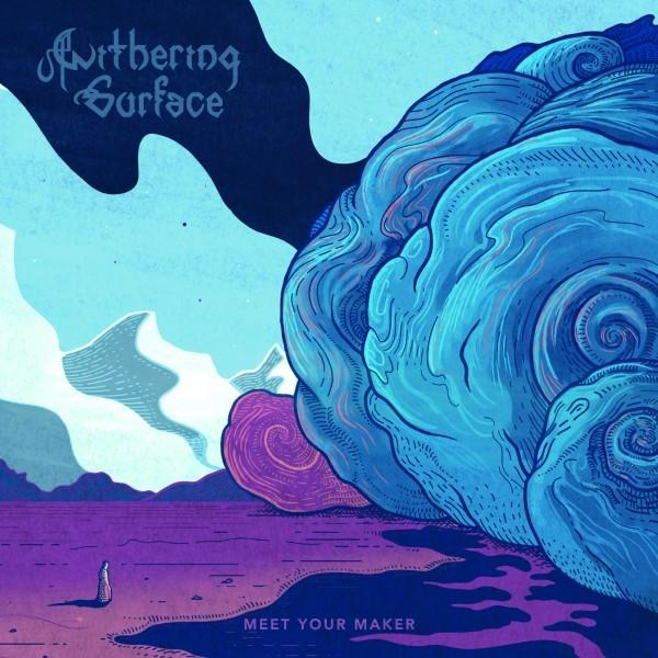 Az album borítója egy kék felhőszerű formát, egy alakot egy lila parton, valamint a 'Withering Surface' és 'Meet Your Maker' feliratokat mutatja.