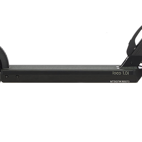 FISCHER 61346 IOCO 1 E-Scooter (8 Zoll, Schwarz)