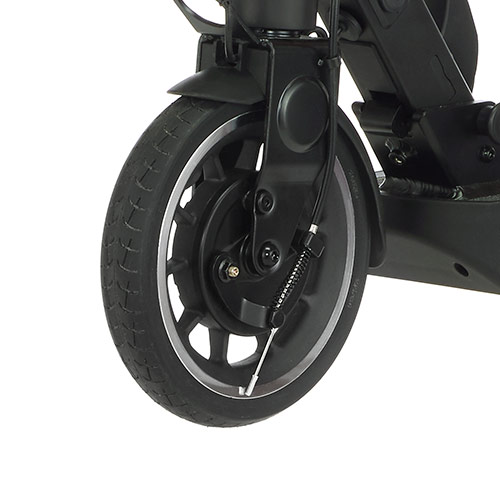 FISCHER 61346 IOCO 1 E-Scooter (8 Zoll, Schwarz)