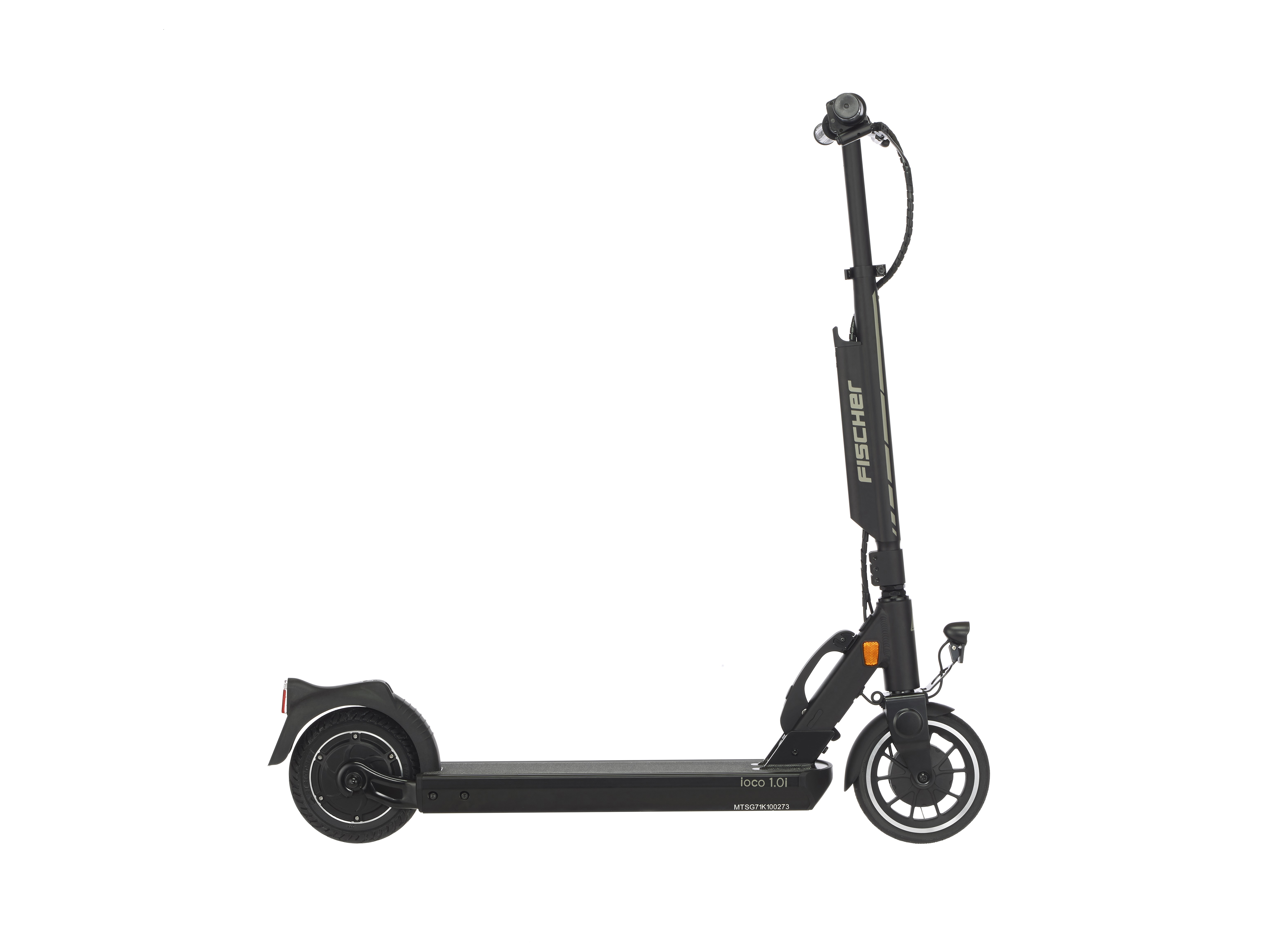 FISCHER 61346 IOCO 1 E-Scooter (8 Zoll, Schwarz)