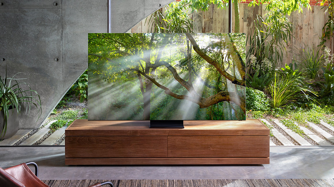 SAMSUNG GQ85Q950T QLED TV (Flat, 85 Zoll / 214 cm, QLED 8K, SMART TV)