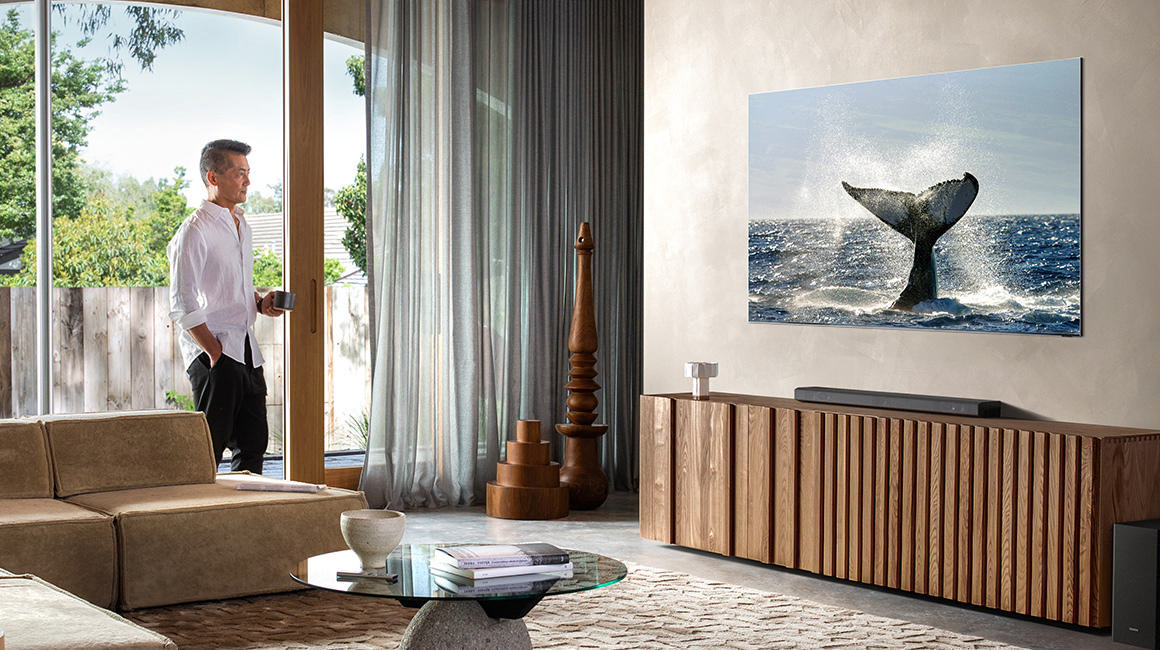 SAMSUNG GQ85Q950T QLED TV (Flat, 85 Zoll / 214 cm, QLED 8K, SMART TV)