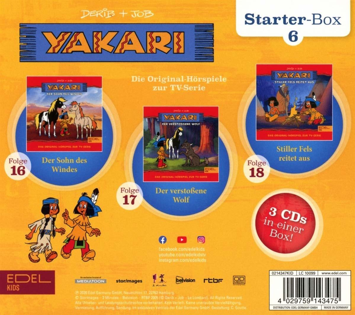 Yakari - Yakari Starter-Box (6)  - (CD)