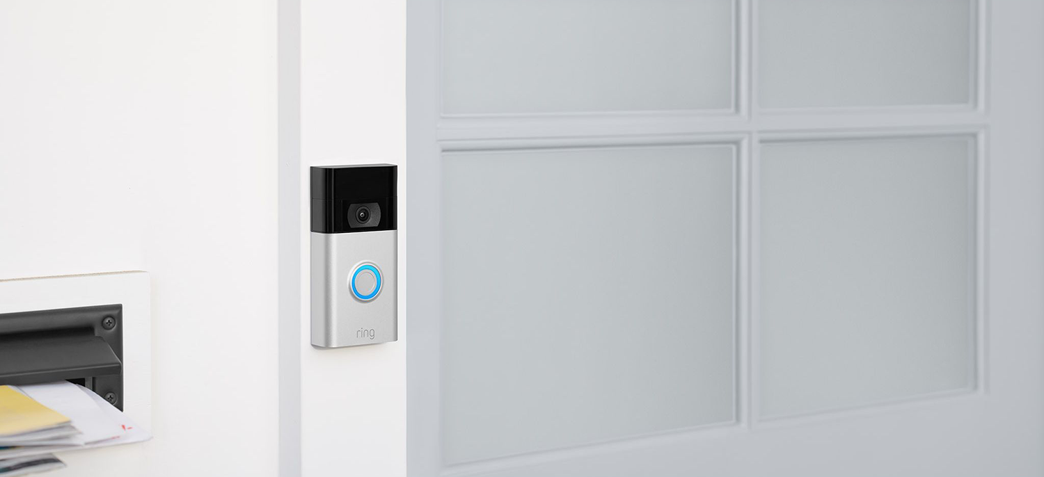 RING Video Deurbel (2e Gen.) Satin Nickel