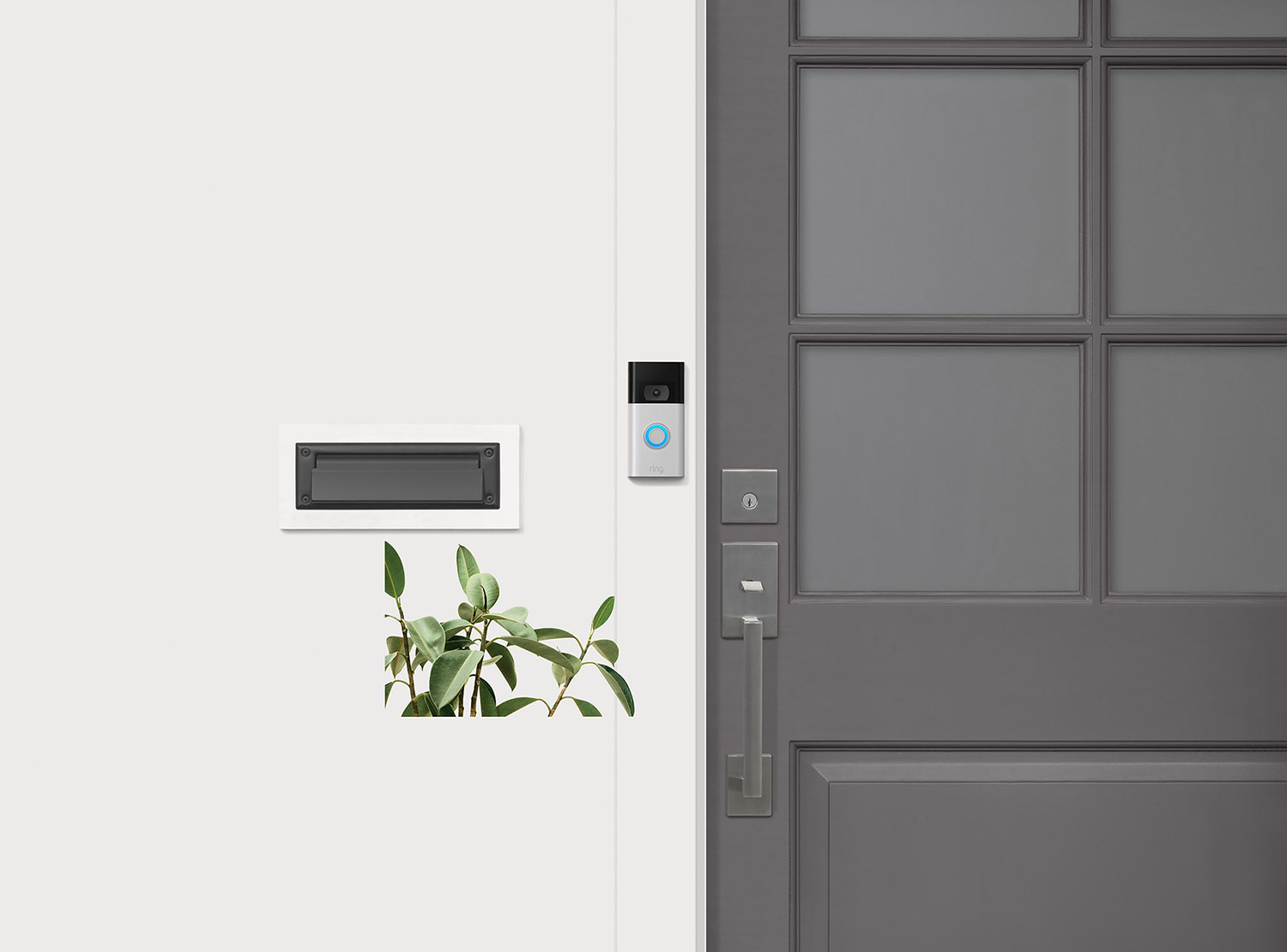 RING Video Deurbel (2e Gen.) Satin Nickel
