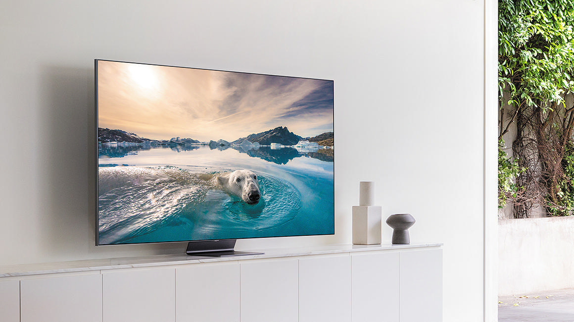 SAMSUNG GQ65Q90T QLED TV (Flat, 65 Zoll / 163 cm, UHD 4K, SMART TV)