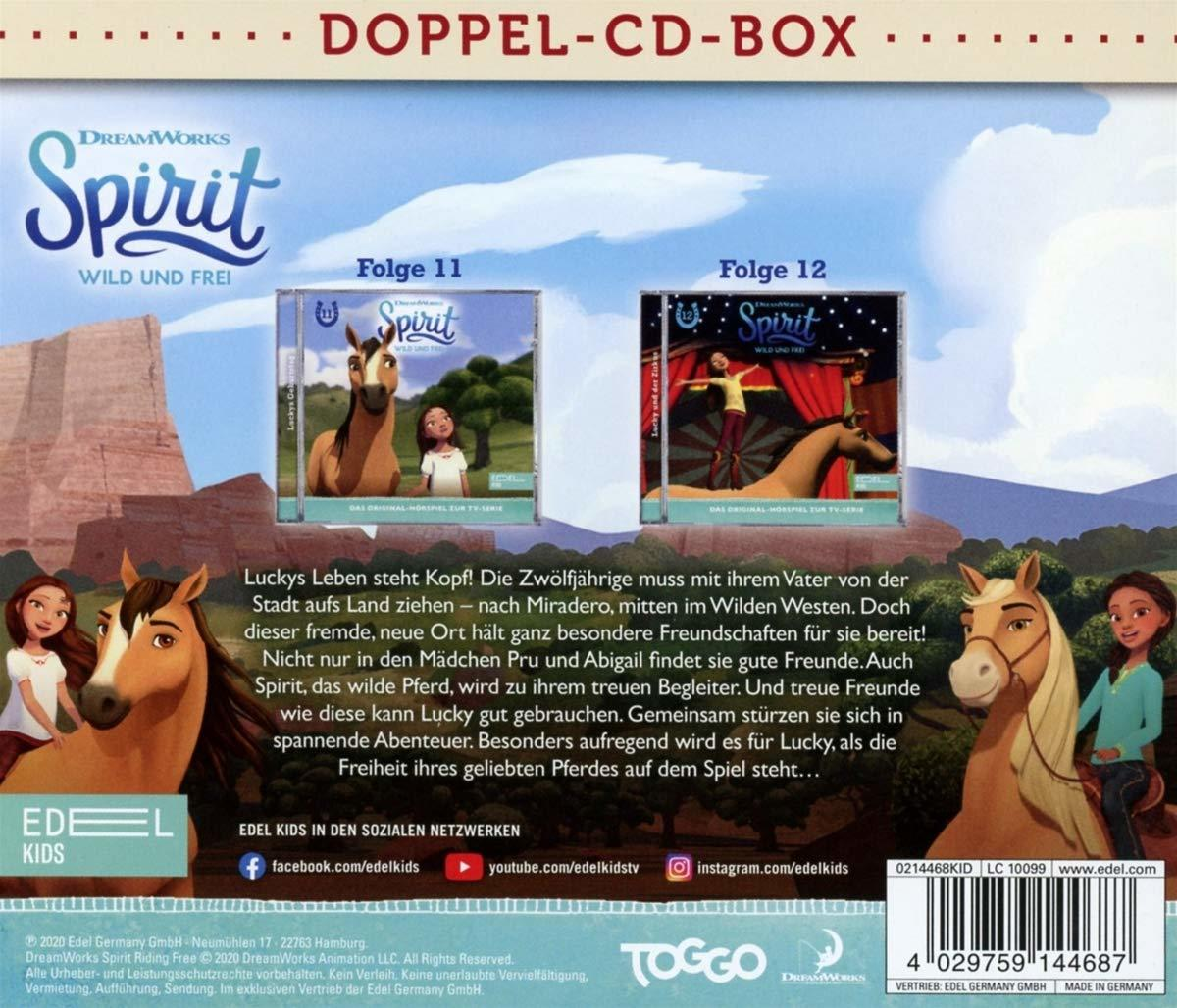 Spirit - Spirit-Doppel-Box zur TV-Serie (CD) - (11+12)-Hörspiele