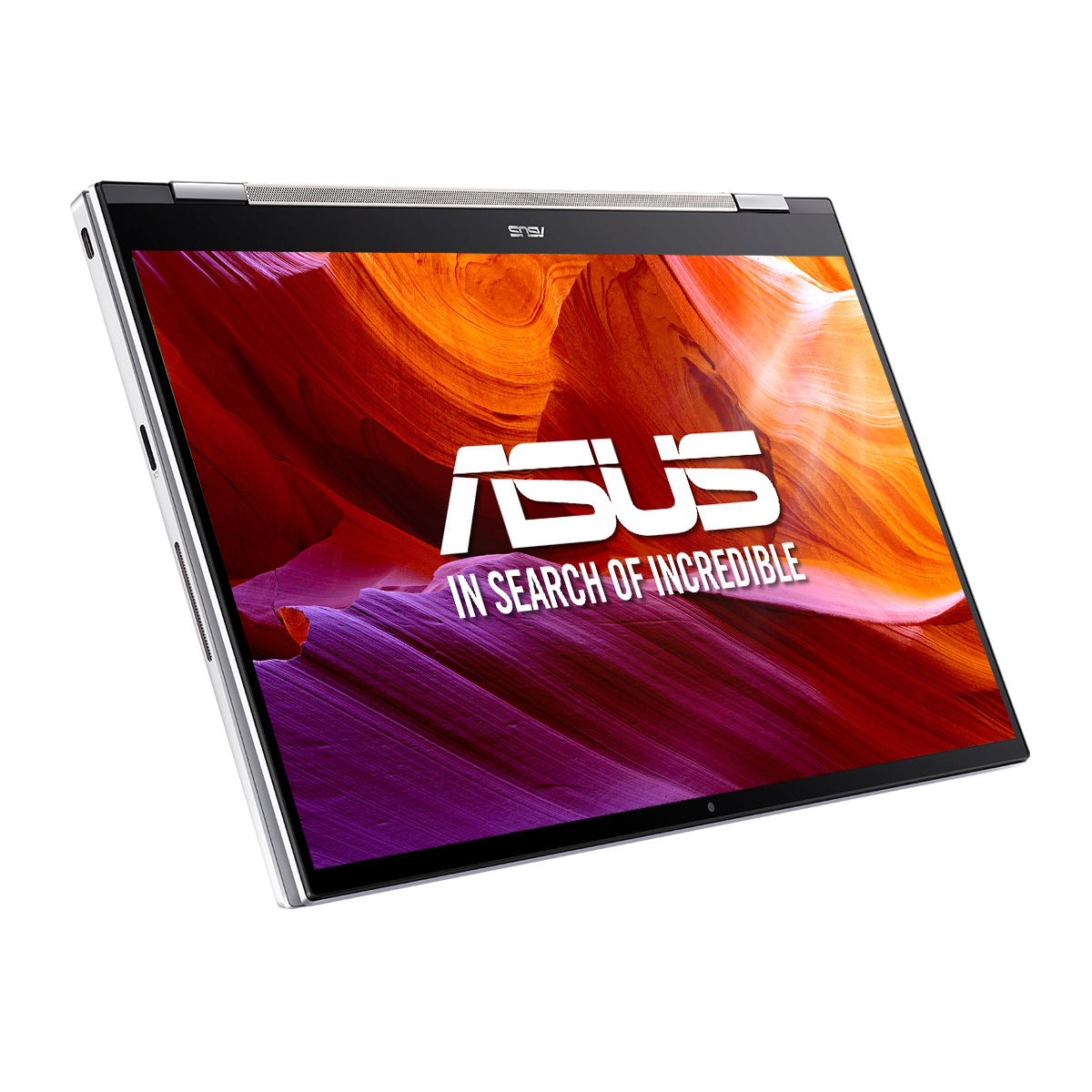 Convertible 2 en 1 - ASUS Chromebook Flip Z7400FF-E10109,14" FHD, i5-10210U, 16 GB RAM, 512GB SSD, Chrome OS