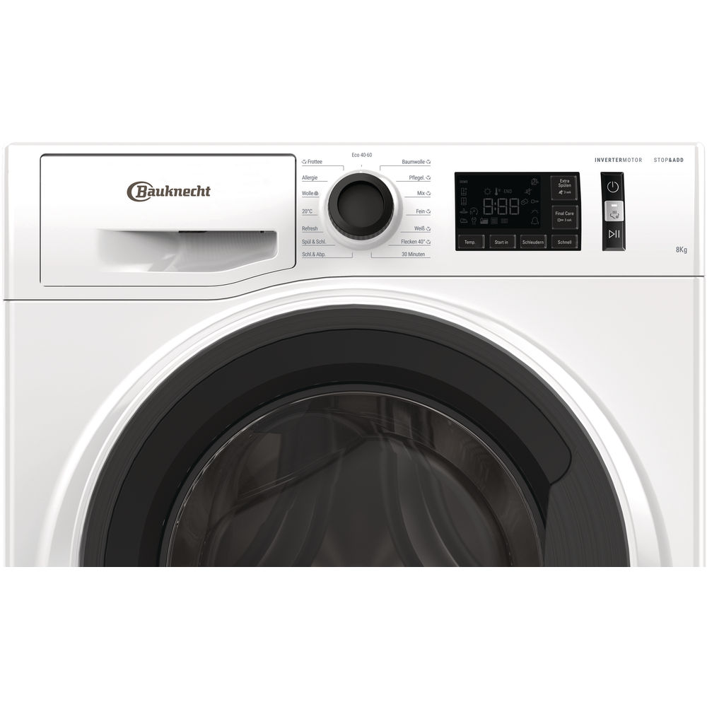 BAUKNECHT WM ELITE 811 C Waschmaschine (8 kg, 1351 U/Min., C)