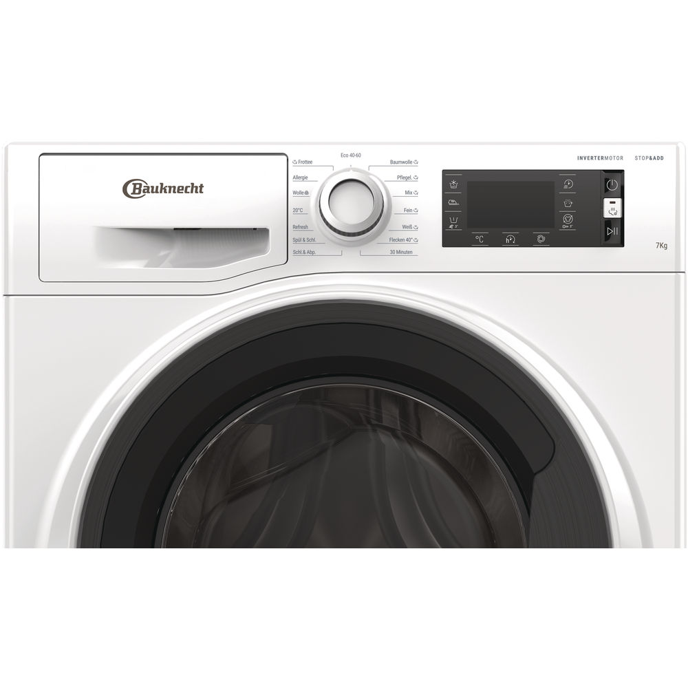 BAUKNECHT WM ELITE 722 C Waschmaschine (7 kg, 1351 U/Min., D)