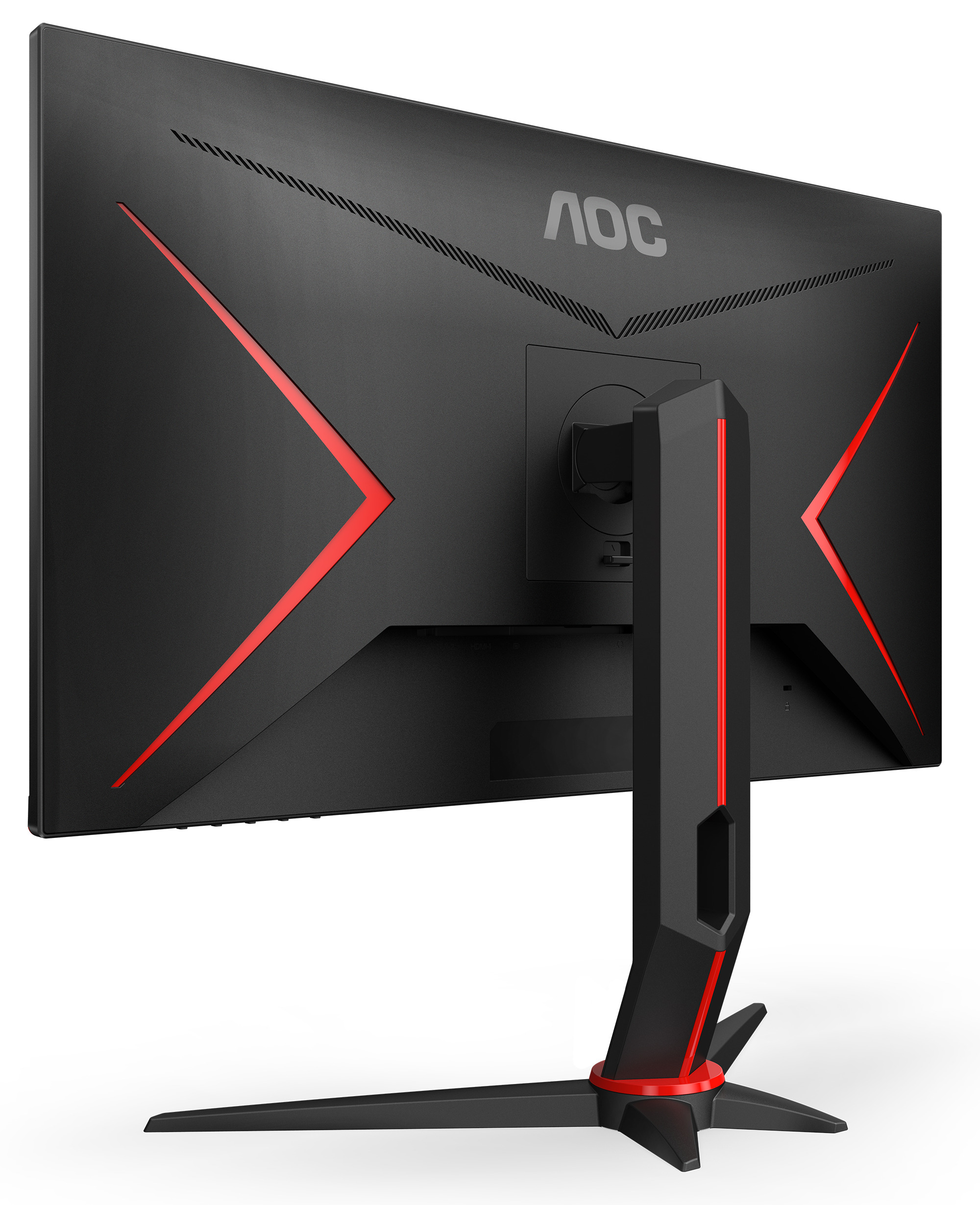 AOC Gaming Monitor 24G2U/BK, 23.8 Zoll, schwarz 23,8 Zoll Gaming Monitor, Full-HD, 1 ms Reaktionszeit, 250 cd/m², 144 Hz, Schwarz