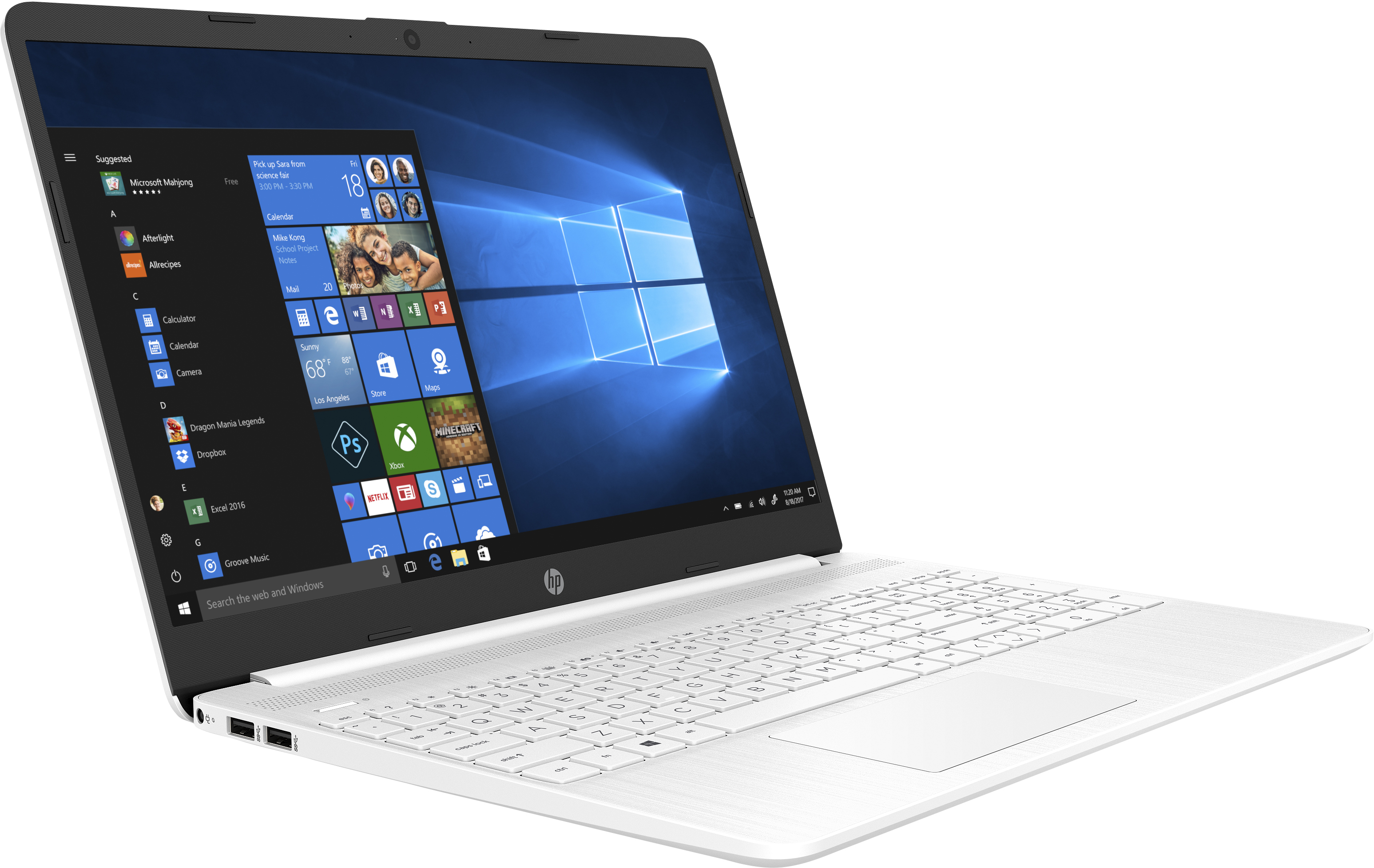 Portátil - HP Laptop 15s-fq1081ns, 15.6" Full-HD, Intel® Core™ i5-1035G1, 8GB, 512GB SSD, W10 Home, Blanco