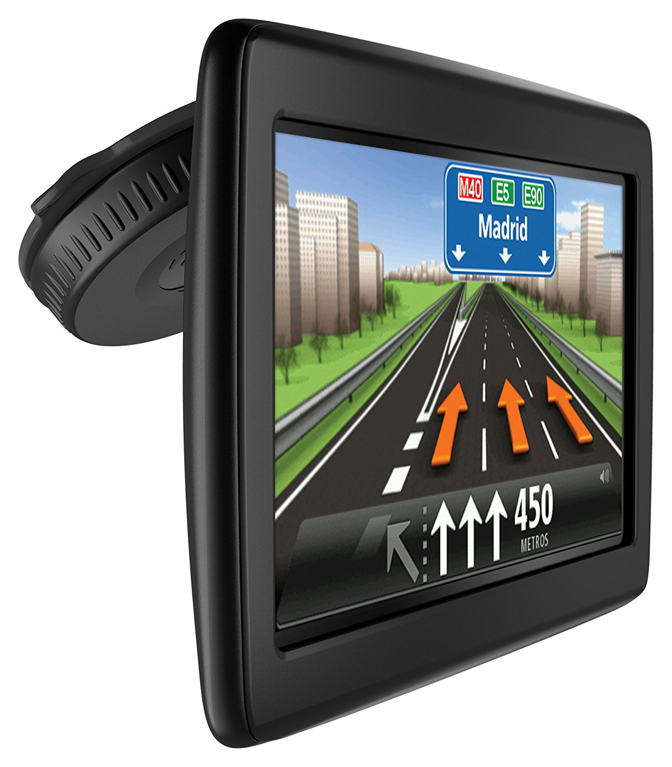 GPS - TomTom Start 25, Mapa de Europa, 5", LCD, Pantalla táctil, Negro