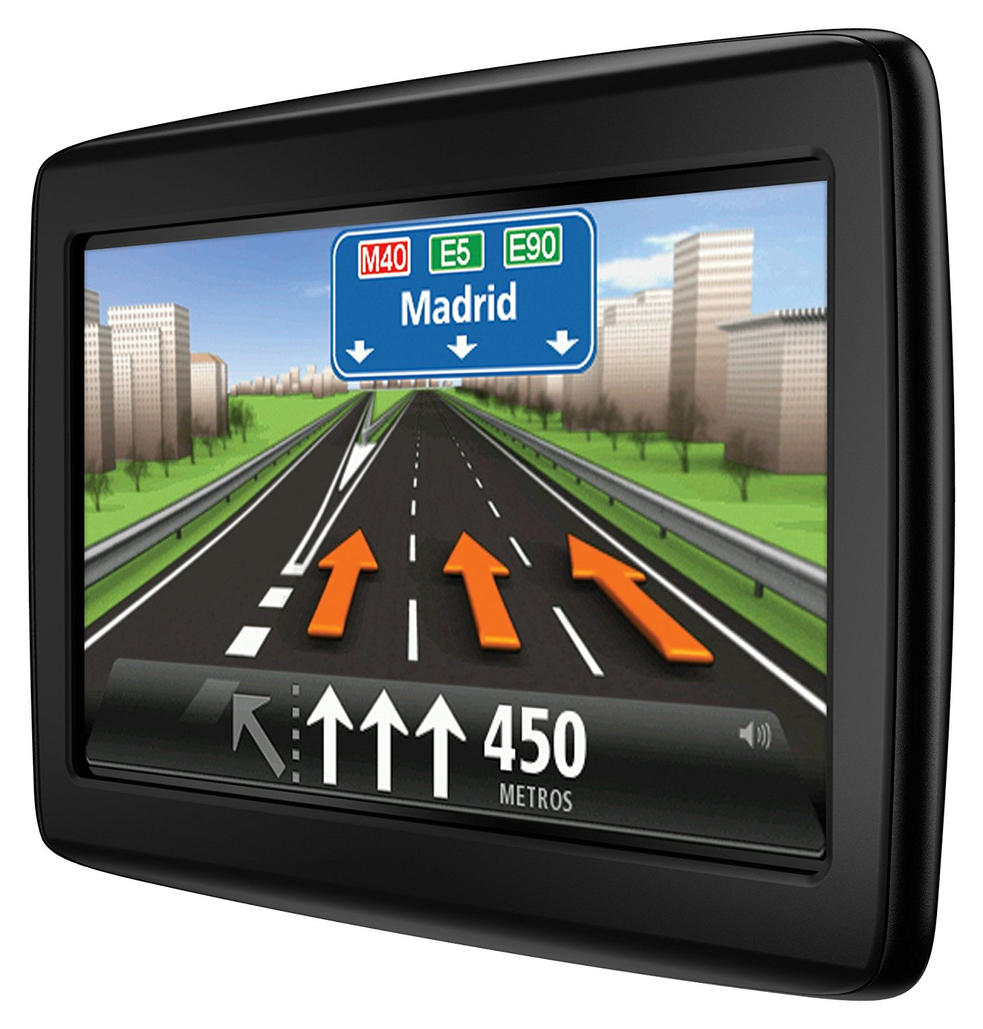 GPS - TomTom Start 25, Mapa de Europa, 5", LCD, Pantalla táctil, Negro