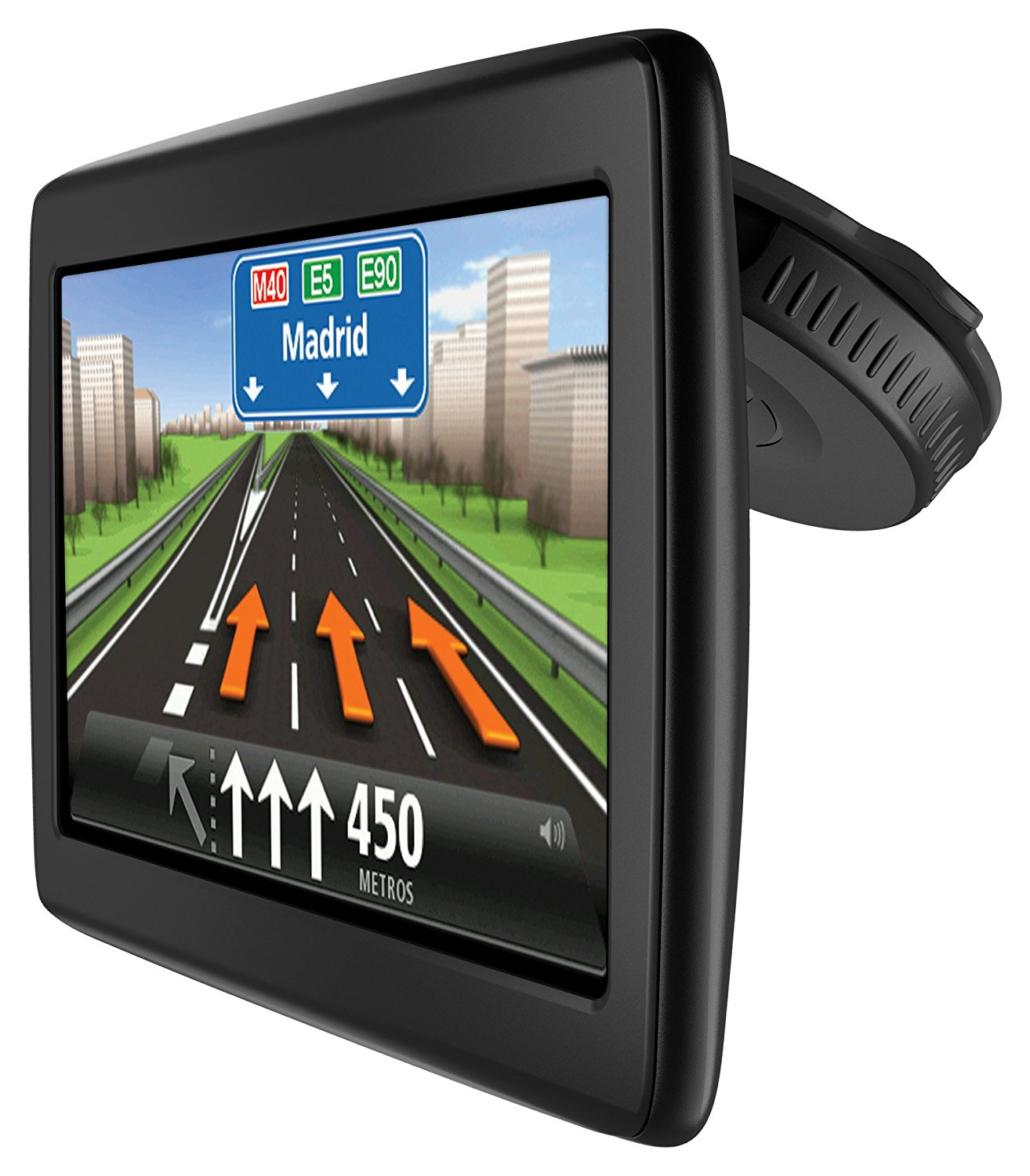 GPS - TomTom Start 25, Mapa de Europa, 5", LCD, Pantalla táctil, Negro