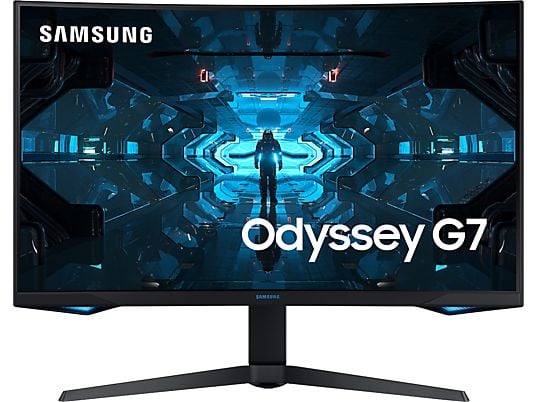 SAMSUNG Odyssey G7 LC32G75TQSU - Monitor da gaming, 32 ", QHD, 240 Hz, Nero