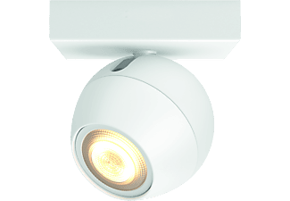 PHILIPS HUE Hue White Ambiance Buckram - Spot-Lampe/Deckenlampe/Wandlampe (Weiss)