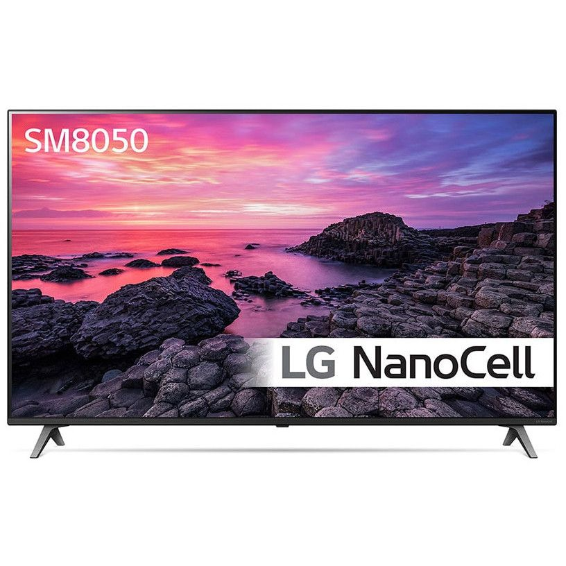 TV LED 55" - LG 55SM8050PLC, Smart TV 4K UHD NanoCell, IA, HDR10 Pro, HLG, Ultra Surround, Bluetooth, WiFi [A]