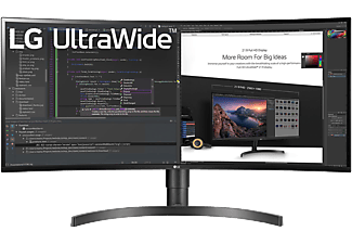 LG 34WN80C-B 34'' ívelt UltraWide QHD 60Hz 21:9 IPS LED Monitor