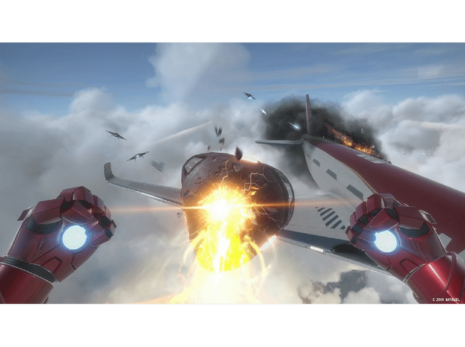 PS4 Marvel's Iron Man VR + Move Twin Pack