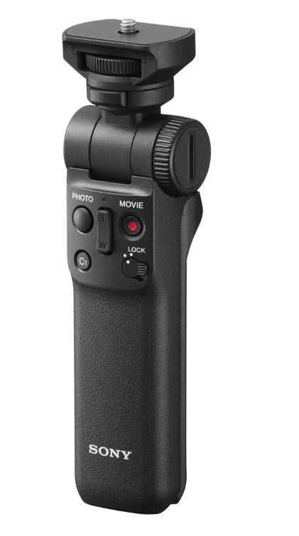 Estabilizador digital - Sony GP-VPT2BT, Gimbal de agarre para grabación, función trípode, mando a distancia inalámbrico, Bluetooth