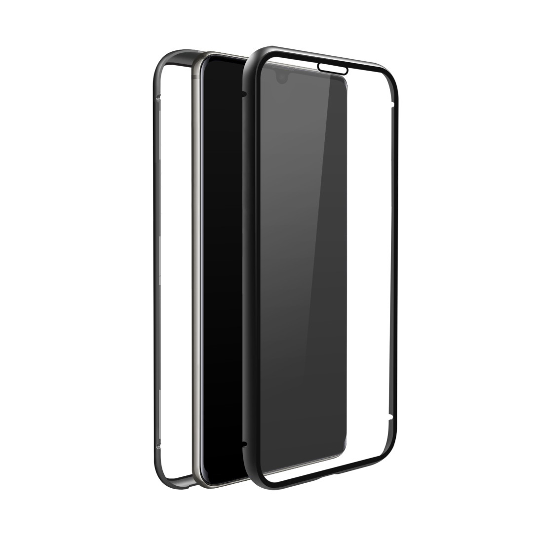 BLACK ROCK 360° Glass, A41, Cover, Full Galaxy Samsung, Schwarz