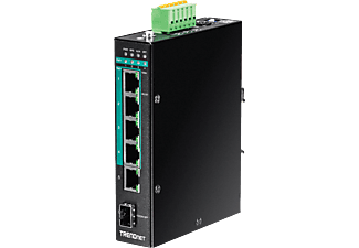 TRENDNET TI-PG541 Gigabit PoE+ à 5 ports - Switch (Noir)