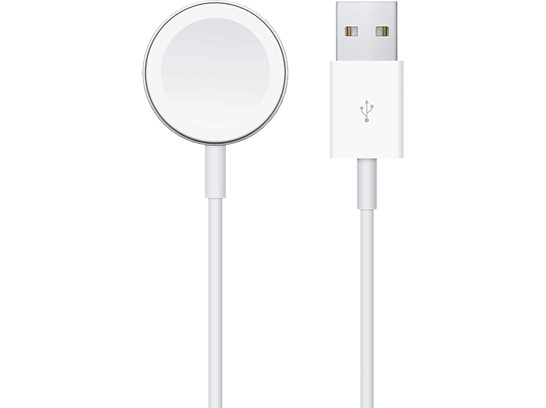 Apple Watch Magnetische Oplaadkabel Usb-a 1 M Wit (mw6a3zm/a )