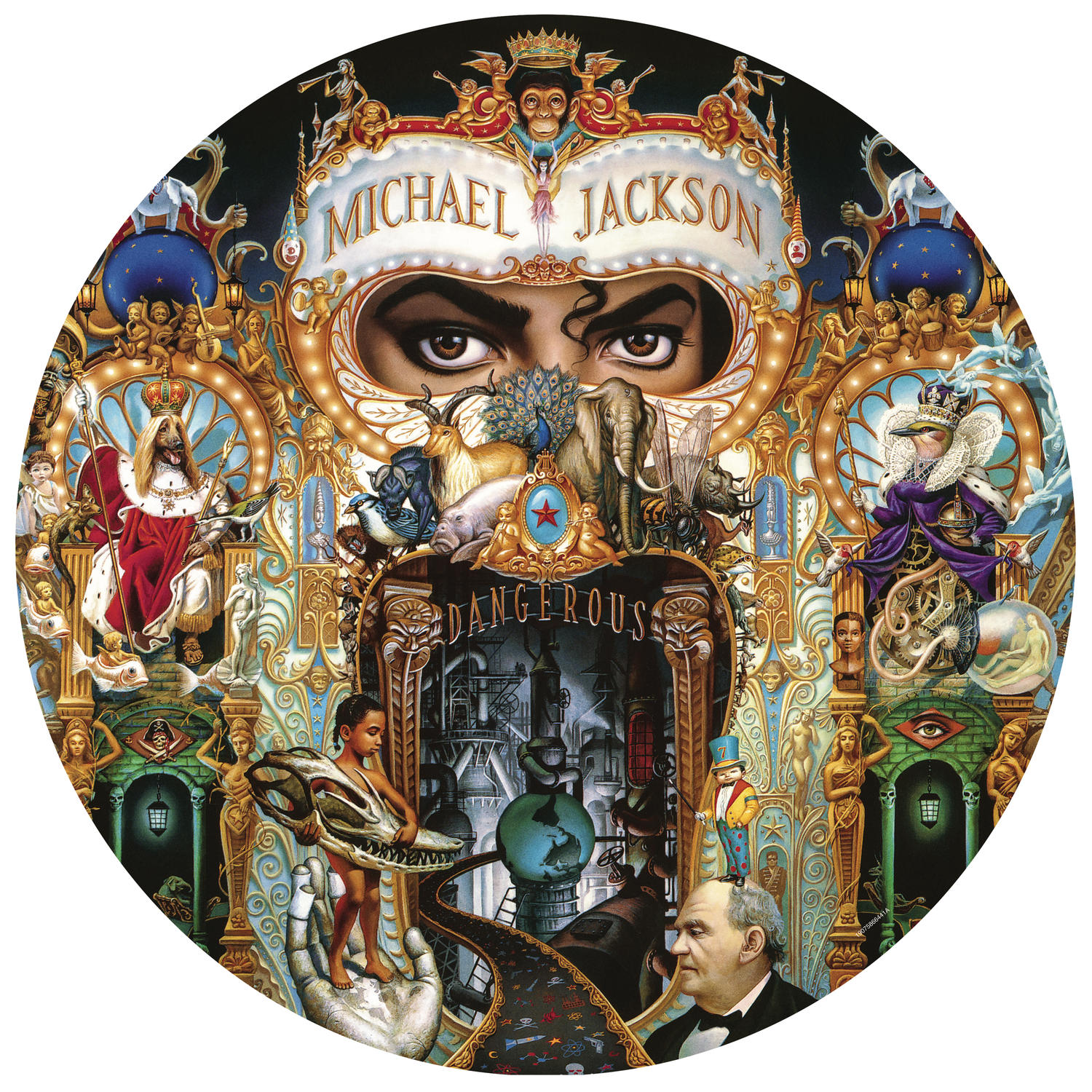 Michael Jackson - Dangerous (Picture Disk) (Vinyl LP (nagylemez))