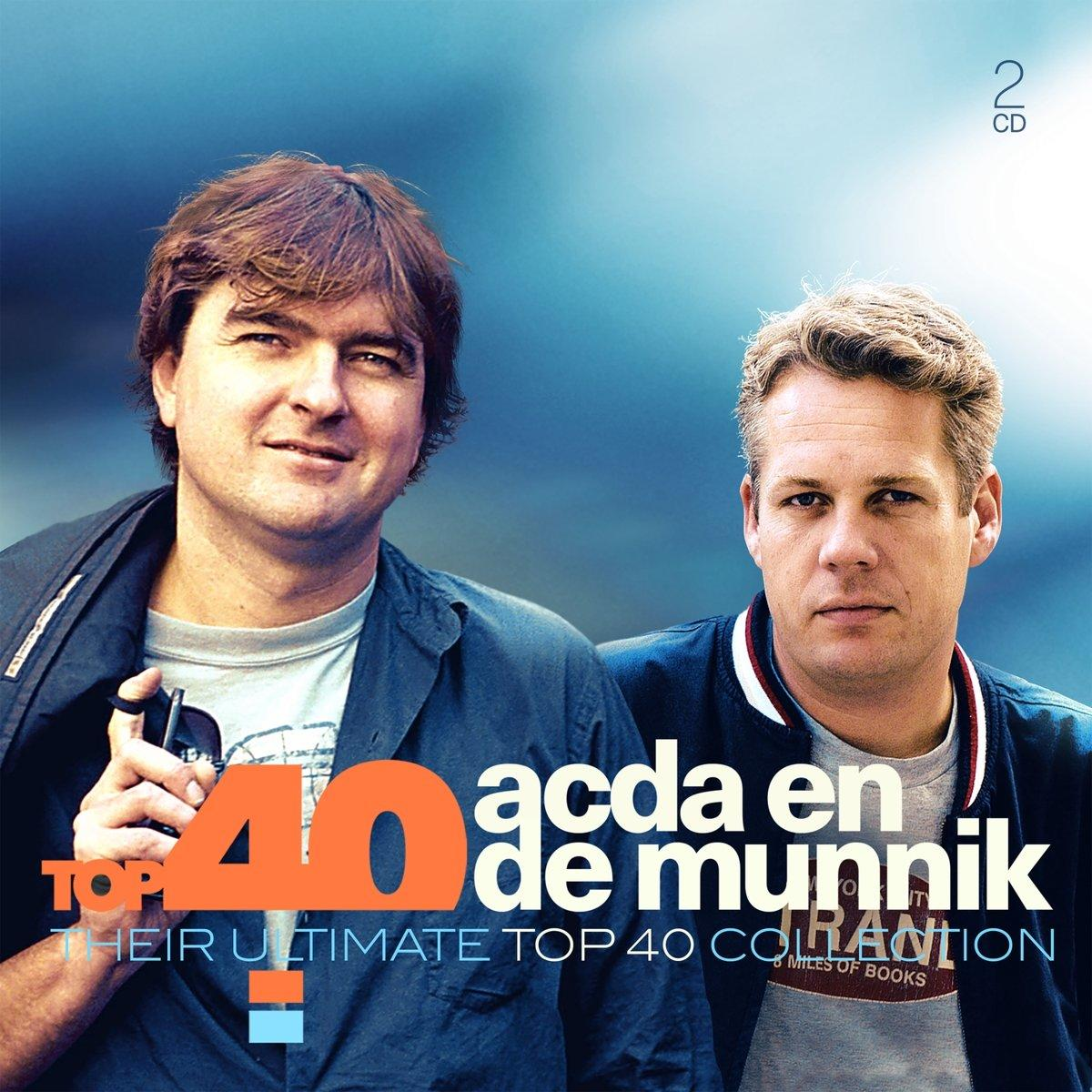 Pochette d'album avec deux hommes, texte 'Top 40 acda en de munnik'.
