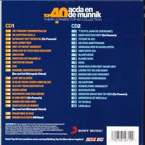 Pochette de CD d'un album compilation néerlandais avec des listes de titres des deux côtés.