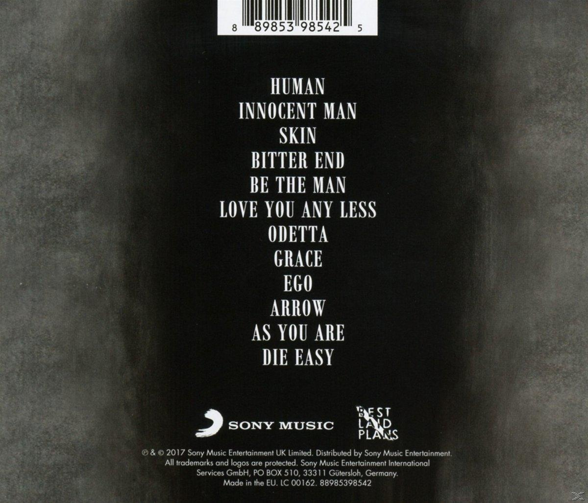 Album borító egy zenei előadó dalcímeinek listájával.