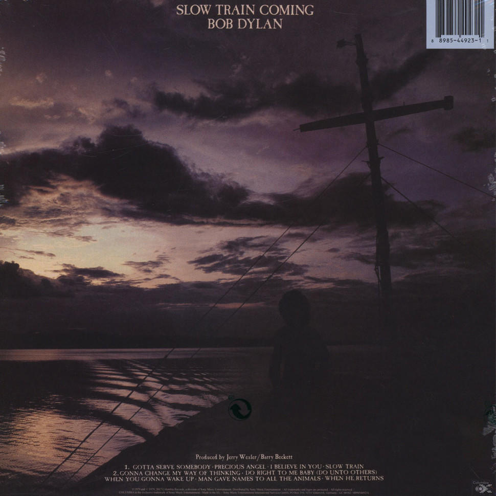 Albumcover mit einer Boots-Silhouette vor einem bewölkten Sonnenuntergang.