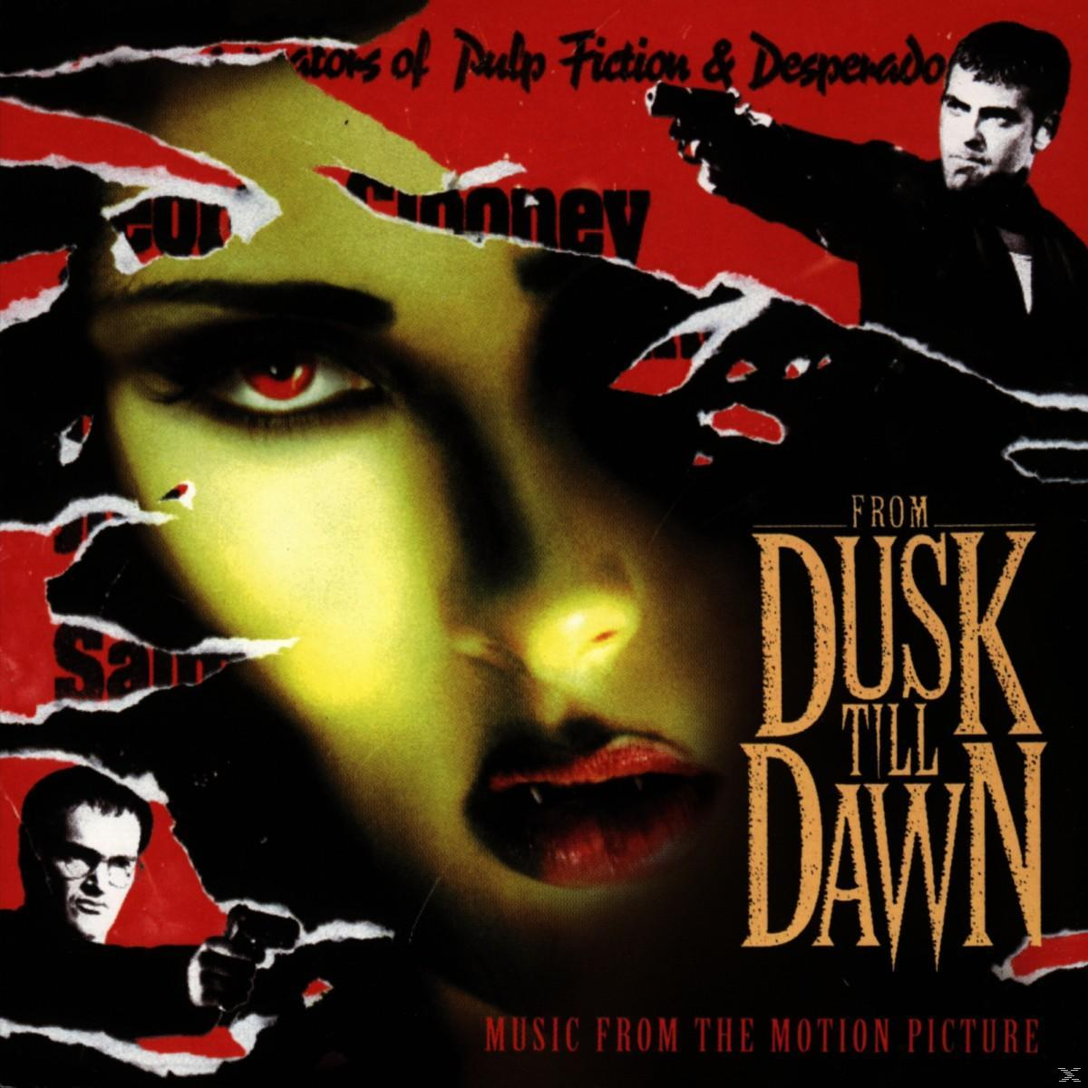 From Dusk Till Dawn album borítója, arcokkal és szöveggel.