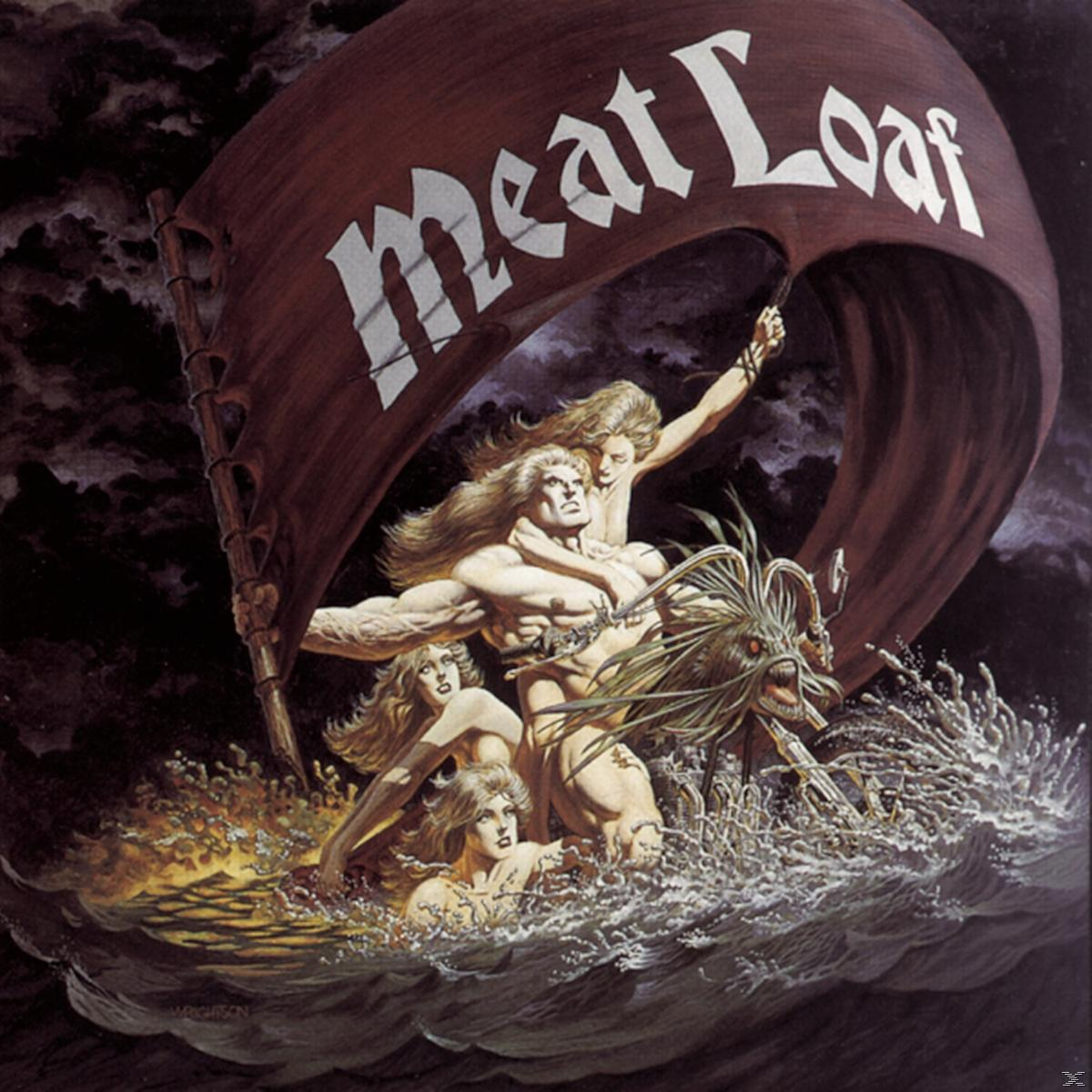 Album borító egy izmos férfival és nőkkel a vízben. Szöveg: Meat Loaf.