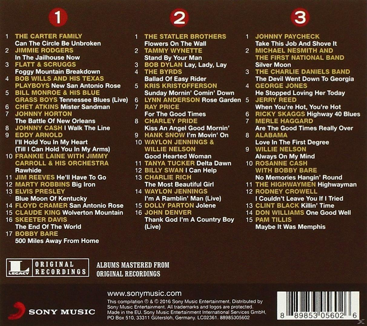 Album borítója, három oszlopnyi szöveggel, dalokat és előadókat sorol fel.