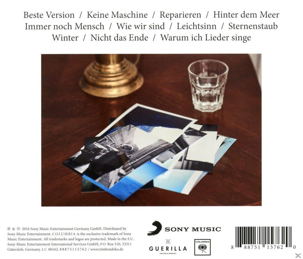 Tim Bendzko - Immer noch Mensch  - (CD)