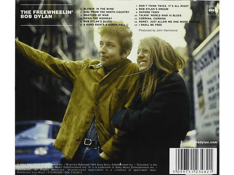 Thumbnail - Bob Dylan - The Freewheelin' (CD)