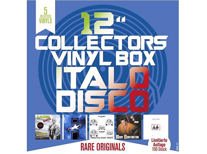 VARIOUS - 12 COLLECTOR S VINYL BOX: ITALO DISCO  - (Vinyl)