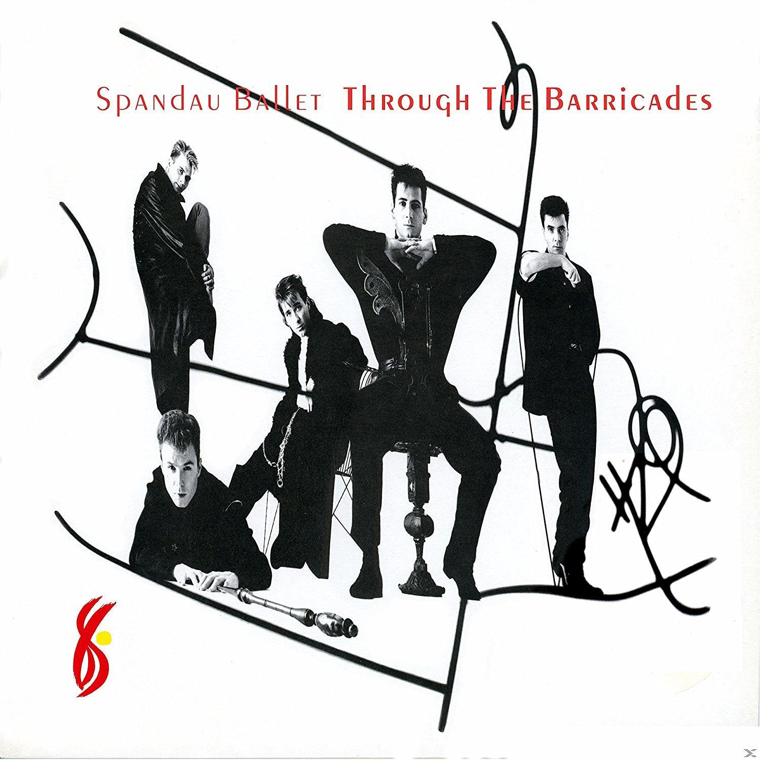 Spandau Ballet zenei albumborító, amelyen öt fekete ruhás bandatag látható fehér háttér előtt, absztrakt vonalakkal.
