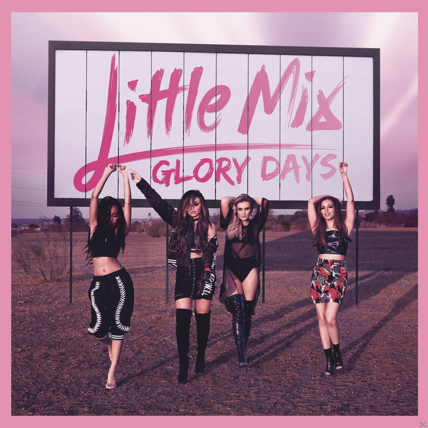 A Little Mix album borítója. Négy nő áll egy hirdetőtábla előtt. Rózsaszín háttér, különböző ruhákban.