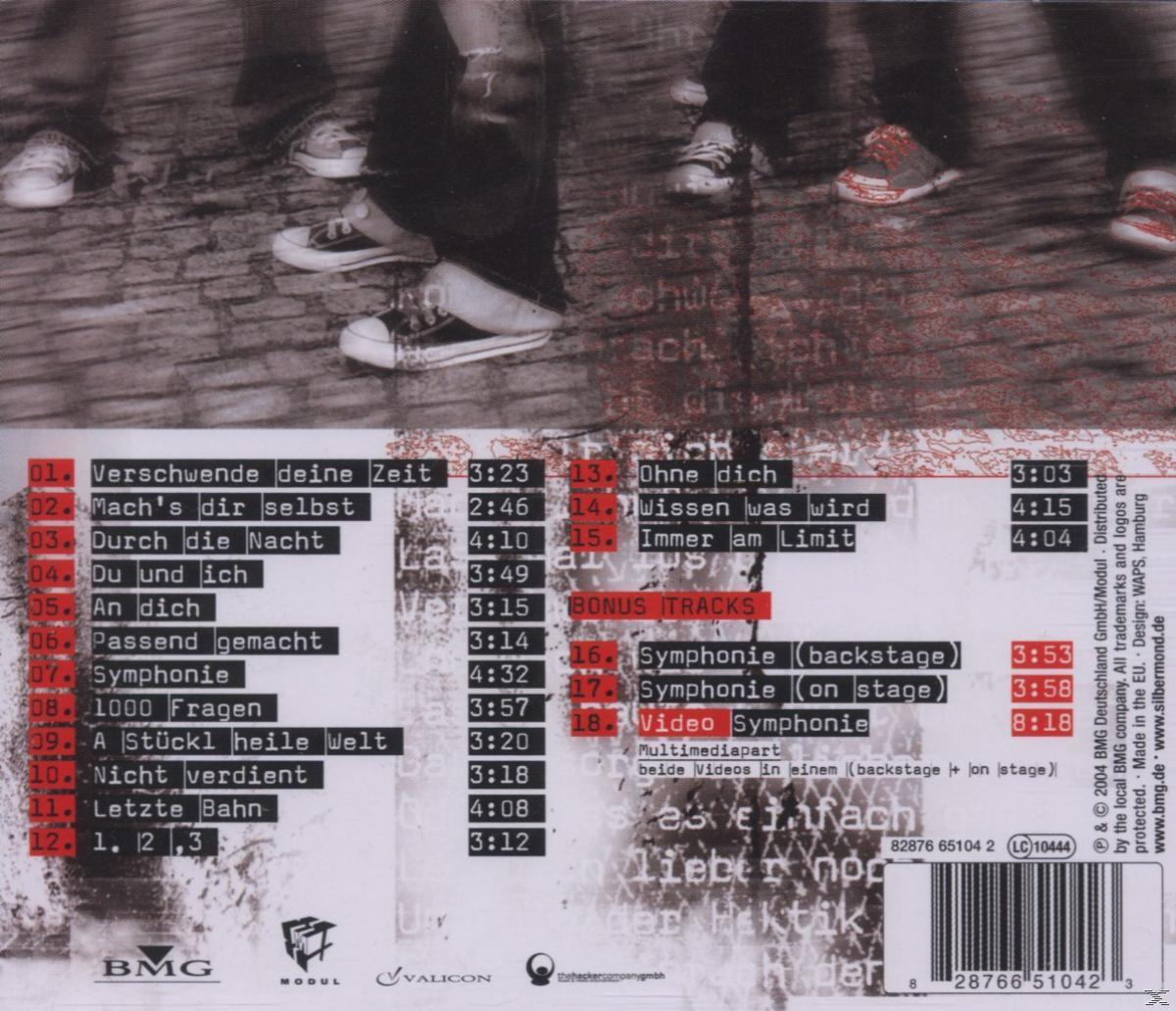 Rückseite der CD mit Titelliste und Credits.