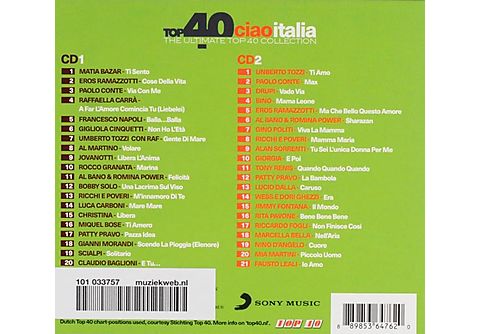 VARIOUS - TOP 40 / CIAO ITALIA | CD